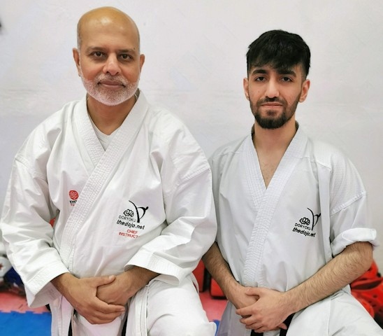 Sensei Irfan Ansari and Huseyn Mikayilov